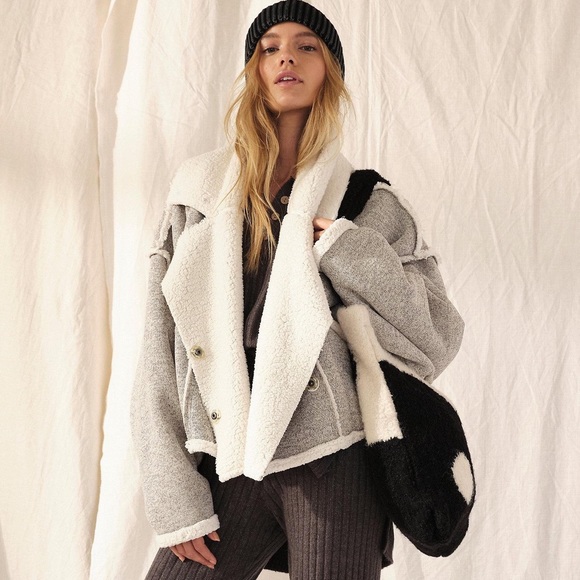 Josephine Jacket Faux Sherpa | Poshmark